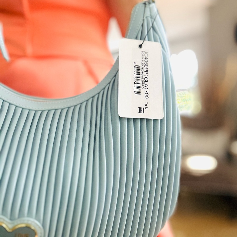 Love Moschino Borsa Pleated leather Purse Bag - Picture 7 of 11